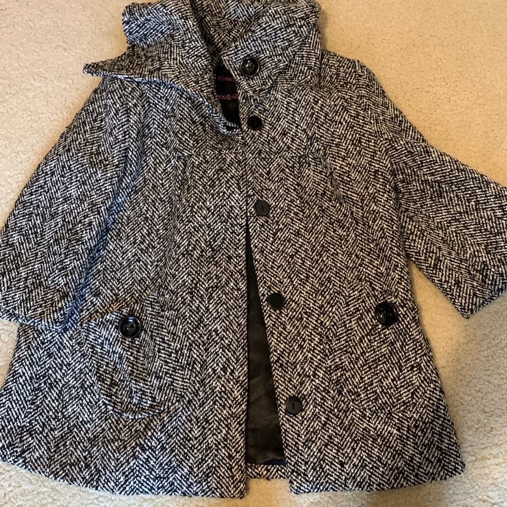 Vintage thrifted Y2K trench coat